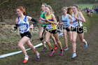 Womens under-17s 2019 British Athletics Inter Counties Cross Country, Prestwood Hall, Loughborough. Photo:  David T. Hewitson/Sports for All Pics